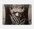 S1676 Skull Rose Hülle Schutzhülle Taschen für MacBook Air 13″ - A1932, A2179, A2337