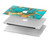 S2906 Aqua Turquoise Stone Hülle Schutzhülle Taschen für MacBook Air 13″ - A1932, A2179, A2337