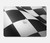 S2408 Checkered Winner Flag Hülle Schutzhülle Taschen für MacBook Pro 15″ - A1707, A1990