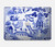 S2768 Willow Pattern Graphic Hülle Schutzhülle Taschen für MacBook Pro 15″ - A1707, A1990
