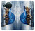 S0084 Turtle in the Rain Hülle Schutzhülle Taschen für Nokia X10
