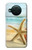 S1117 Starfish on the Beach Hülle Schutzhülle Taschen für Nokia X10