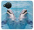 S1291 Dolphin Hülle Schutzhülle Taschen für Nokia X10