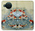 S1654 Koi Carp Fish Art Painting Hülle Schutzhülle Taschen für Nokia X10
