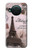 S2211 Paris Postcard Eiffel Tower Hülle Schutzhülle Taschen für Nokia X10
