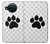 S2355 Paw Foot Print Hülle Schutzhülle Taschen für Nokia X10