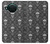 S2371 Skull Vintage Monochrome Pattern Hülle Schutzhülle Taschen für Nokia X10