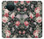 S2727 Vintage Rose Pattern Hülle Schutzhülle Taschen für Nokia X10