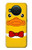 S2760 Yellow Duck Tuxedo Cartoon Hülle Schutzhülle Taschen für Nokia X10