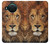 S2870 Lion King of Beasts Hülle Schutzhülle Taschen für Nokia X10