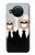 S3557 Bear in Black Suit Hülle Schutzhülle Taschen für Nokia X10