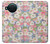 S3688 Floral Flower Art Pattern Hülle Schutzhülle Taschen für Nokia X10