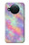 S3706 Pastel Rainbow Galaxy Pink Sky Hülle Schutzhülle Taschen für Nokia X10