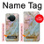 S3717 Rose Gold Blue Pastel Marble Graphic Printed Hülle Schutzhülle Taschen für Nokia X10
