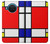 S0157 Composition Red Blue Yellow Hülle Schutzhülle Taschen für Nokia X20