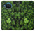S0358 Clover Lucky Leaf Hülle Schutzhülle Taschen für Nokia X20