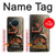 S0796 Japan Red Samurai Hülle Schutzhülle Taschen für Nokia X20