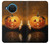 S1083 Pumpkin Spider Candles Halloween Hülle Schutzhülle Taschen für Nokia X20