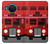 S2058 England British Double Decker Bus Hülle Schutzhülle Taschen für Nokia X20