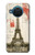 S2108 Eiffel Tower Paris Postcard Hülle Schutzhülle Taschen für Nokia X20