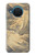 S2680 Japan Art Obi With Stylized Waves Hülle Schutzhülle Taschen für Nokia X20