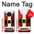 S2846 Christmas Santa Red Suit Hülle Schutzhülle Taschen für Nokia X20