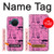 S2885 Paris Pink Hülle Schutzhülle Taschen für Nokia X20