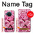 S2943 Pink Rose Hülle Schutzhülle Taschen für Nokia X20