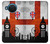 S2979 England Football Soccer Hülle Schutzhülle Taschen für Nokia X20
