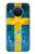 S2990 Sweden Football Soccer Hülle Schutzhülle Taschen für Nokia X20
