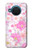 S3036 Pink Sweet Flower Flora Hülle Schutzhülle Taschen für Nokia X20