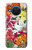 S3205 Retro Art Flowers Hülle Schutzhülle Taschen für Nokia X20