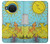 S3435 Tarot Card Moon Hülle Schutzhülle Taschen für Nokia X20
