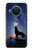 S3555 Wolf Howling Million Star Hülle Schutzhülle Taschen für Nokia X20