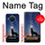S3555 Wolf Howling Million Star Hülle Schutzhülle Taschen für Nokia X20