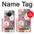 S3716 Rose Floral Pattern Hülle Schutzhülle Taschen für Nokia X20