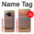 S3752 Zigzag Fabric Pattern Graphic Printed Hülle Schutzhülle Taschen für Nokia X20