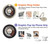 S0059 Retro Rotary Phone Dial On Hülle Schutzhülle Taschen für Samsung Galaxy A03S