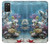 S0227 Aquarium 2 Hülle Schutzhülle Taschen für Samsung Galaxy A03S