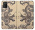 S0318 Antique Dragon Hülle Schutzhülle Taschen für Samsung Galaxy A03S