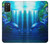 S0385 Dolphin Hülle Schutzhülle Taschen für Samsung Galaxy A03S