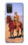 S0772 Cowboy Western Hülle Schutzhülle Taschen für Samsung Galaxy A03S