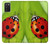 S0892 Ladybug Hülle Schutzhülle Taschen für Samsung Galaxy A03S
