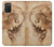 S1045 Leonardo da Vinci Woman's Head Hülle Schutzhülle Taschen für Samsung Galaxy A03S