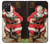 S1417 Santa Claus Merry Xmas Hülle Schutzhülle Taschen für Samsung Galaxy A03S