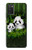 S2441 Panda Family Bamboo Forest Hülle Schutzhülle Taschen für Samsung Galaxy A03S