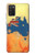 S2494 Australia Flag Map Rock Texture Hülle Schutzhülle Taschen für Samsung Galaxy A03S