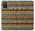 S2860 Aztec Boho Hippie Pattern Hülle Schutzhülle Taschen für Samsung Galaxy A03S