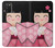 S3042 Japan Girl Hina Doll Kimono Sakura Hülle Schutzhülle Taschen für Samsung Galaxy A03S