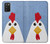 S3254 Chicken Cartoon Hülle Schutzhülle Taschen für Samsung Galaxy A03S